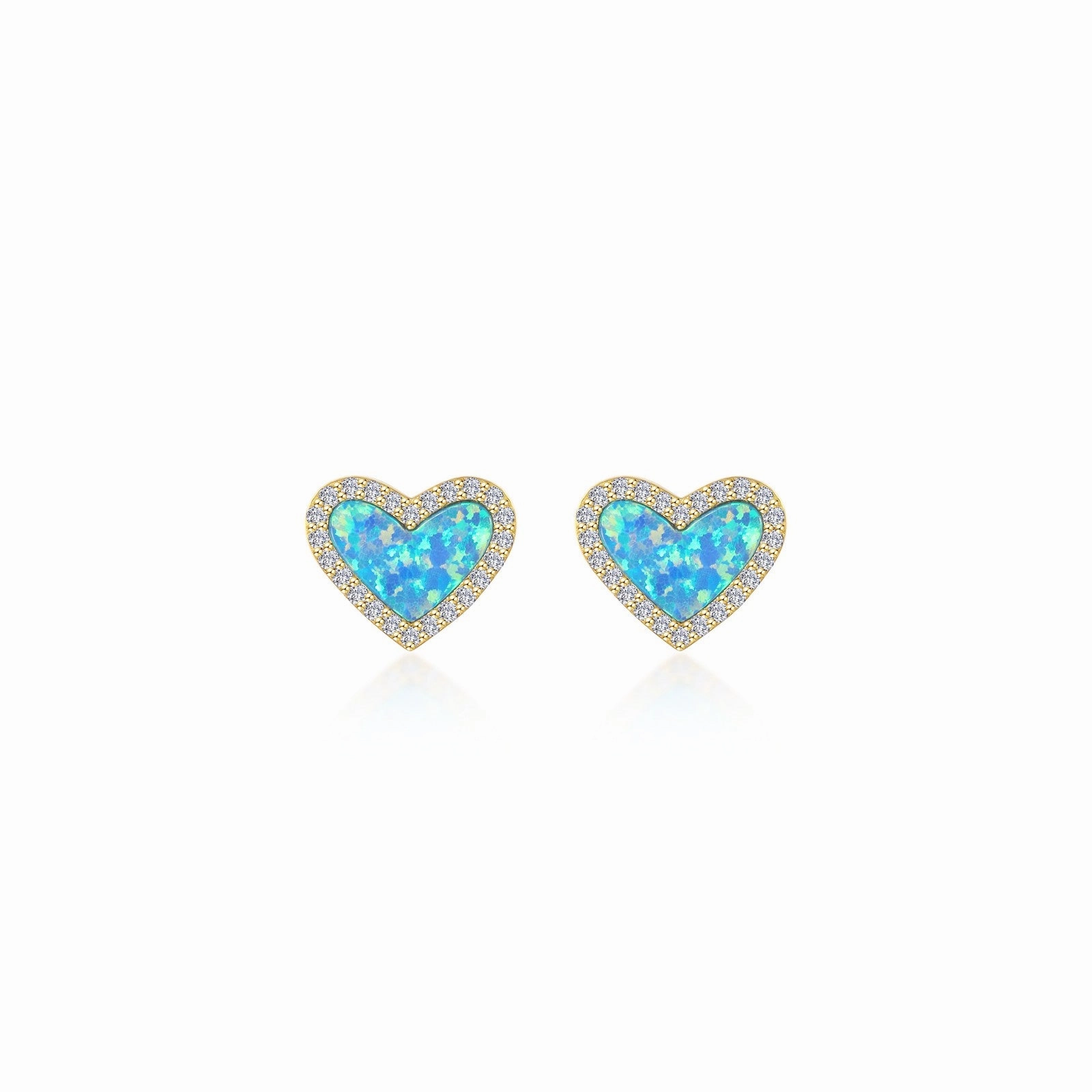 Lafonn Classic Blue Blue Opal Earring E0607BOG00