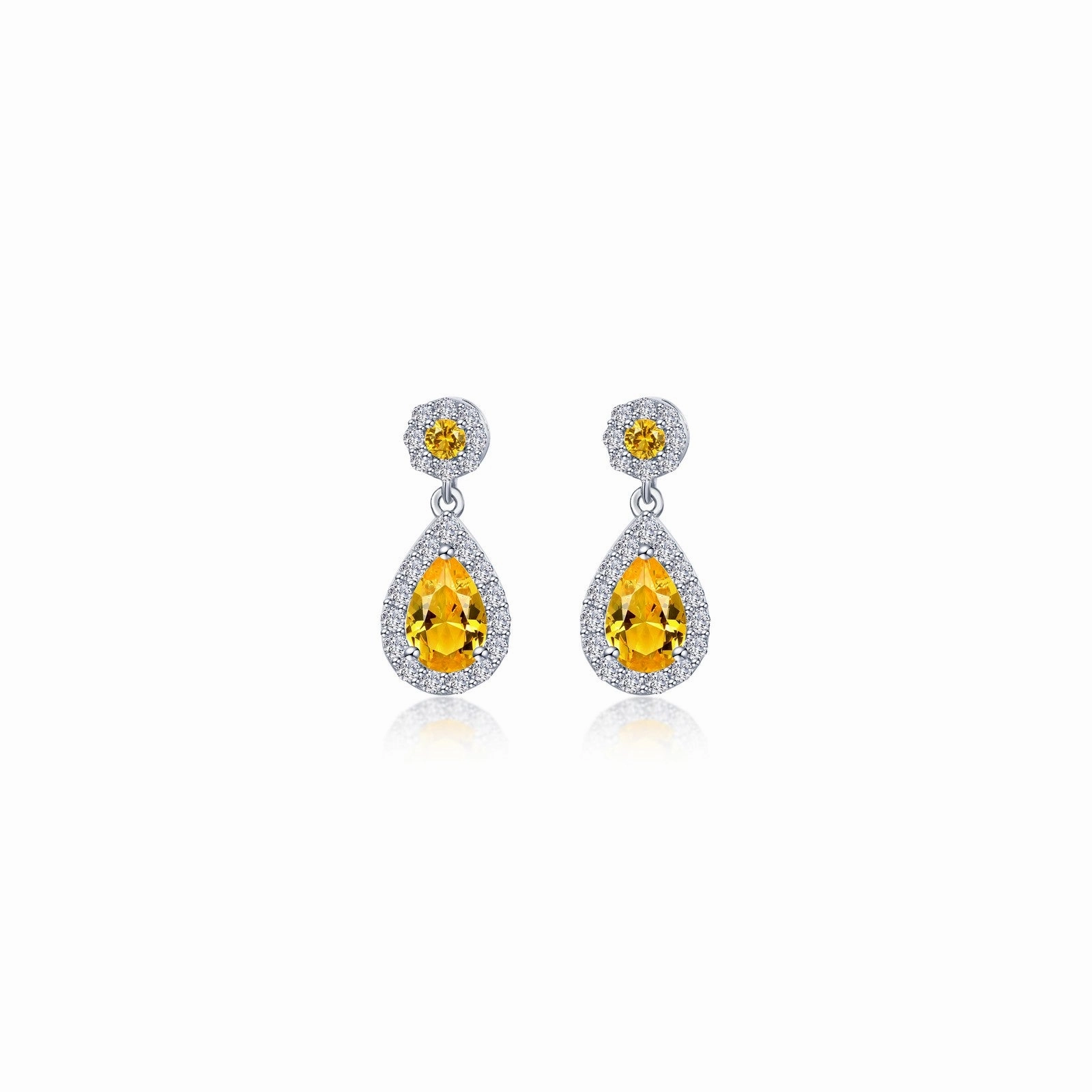 Lafonn Classic Citrine Earring E0590CAP00