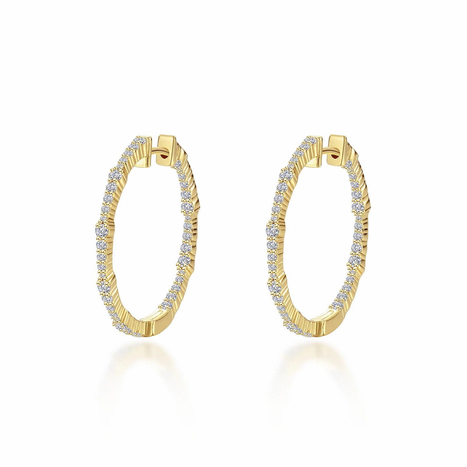 Lafonn Classic Diamond Earring E0603CLG00