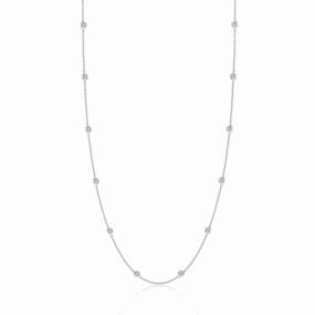 Lafonn Classic Diamond Necklace N0219CLP18