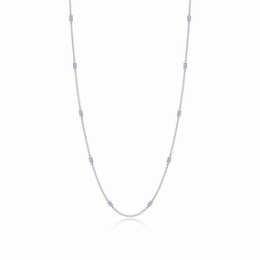Lafonn Classic Diamond Necklace N0321CLP18
