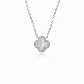 Lafonn Classic Mother Of Pearl Necklace N0334MPP20
