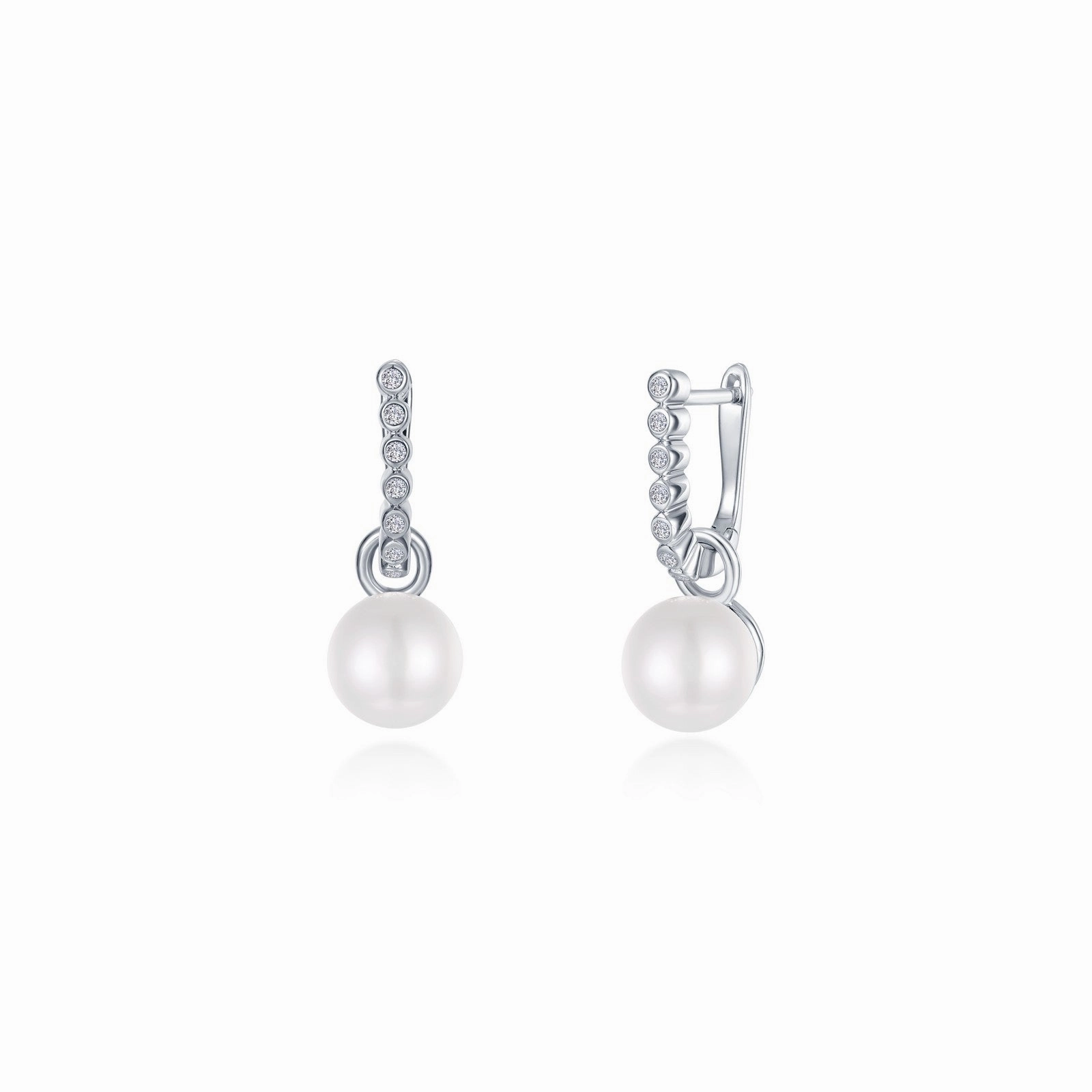 Lafonn Classic Pearl Earring E0588PLP00