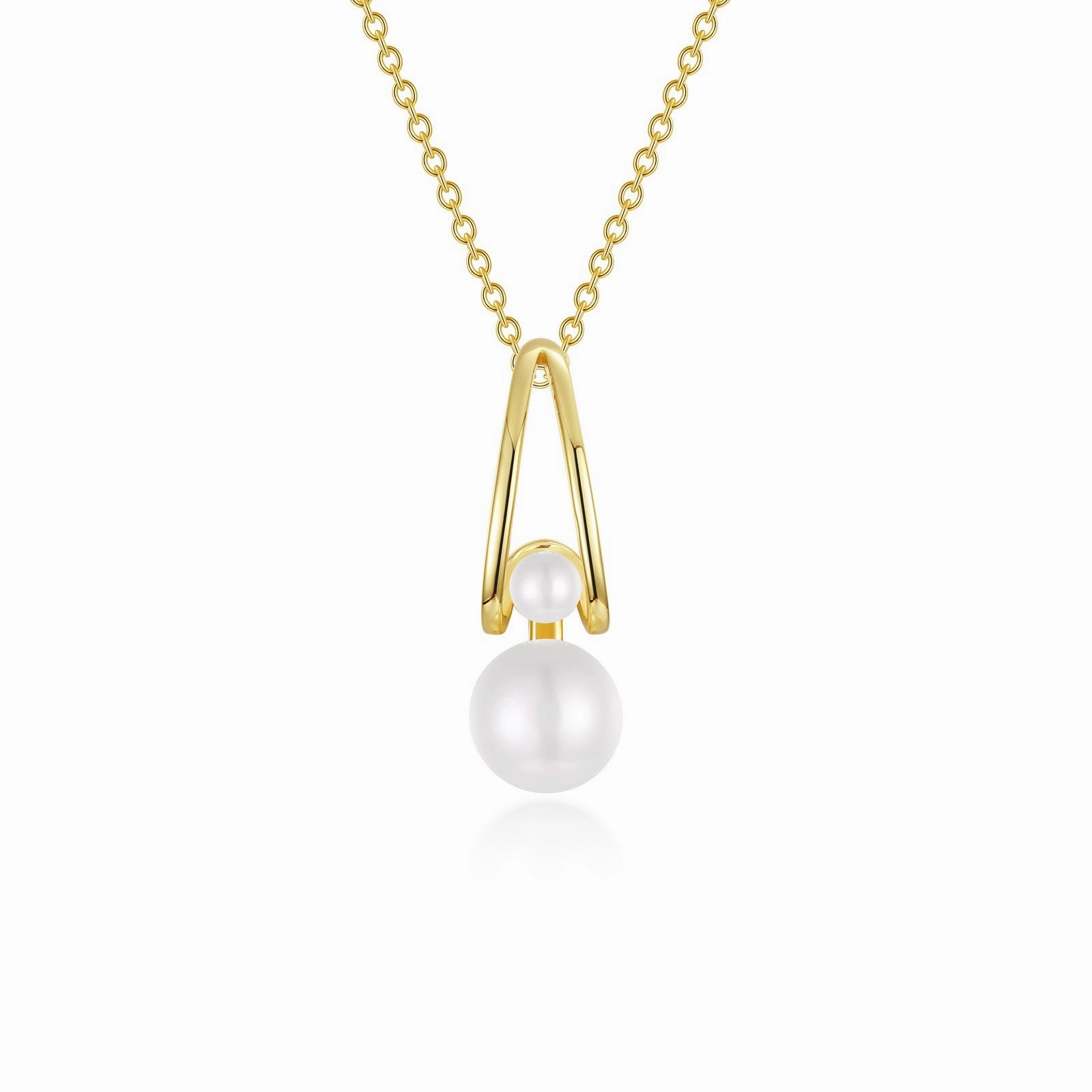 Lafonn Classic Pearl Necklace P0308PLG20