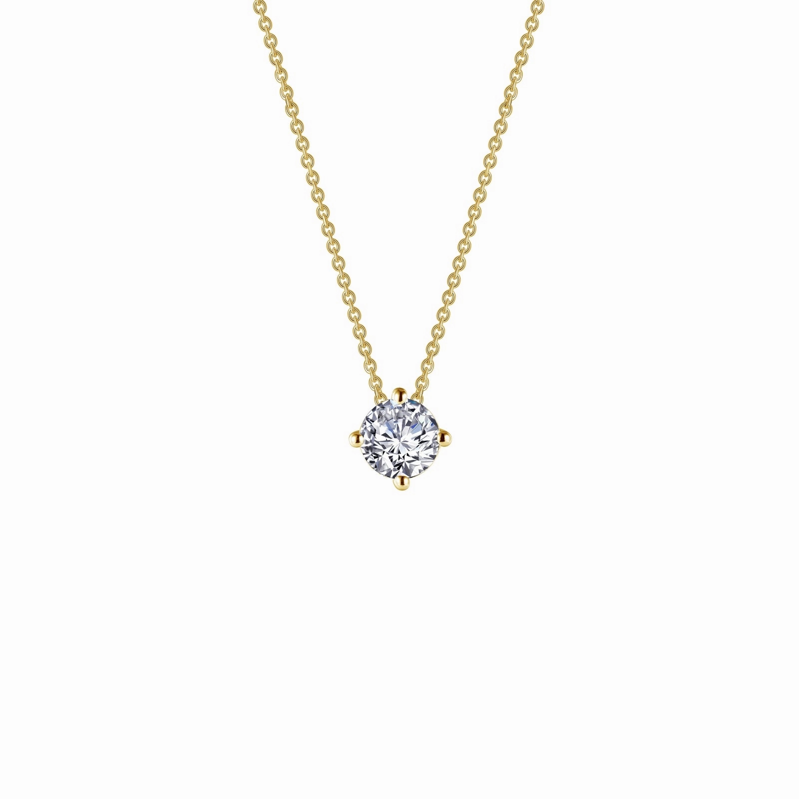Lafonn Classic Round Diamond Necklace N0152CLG20