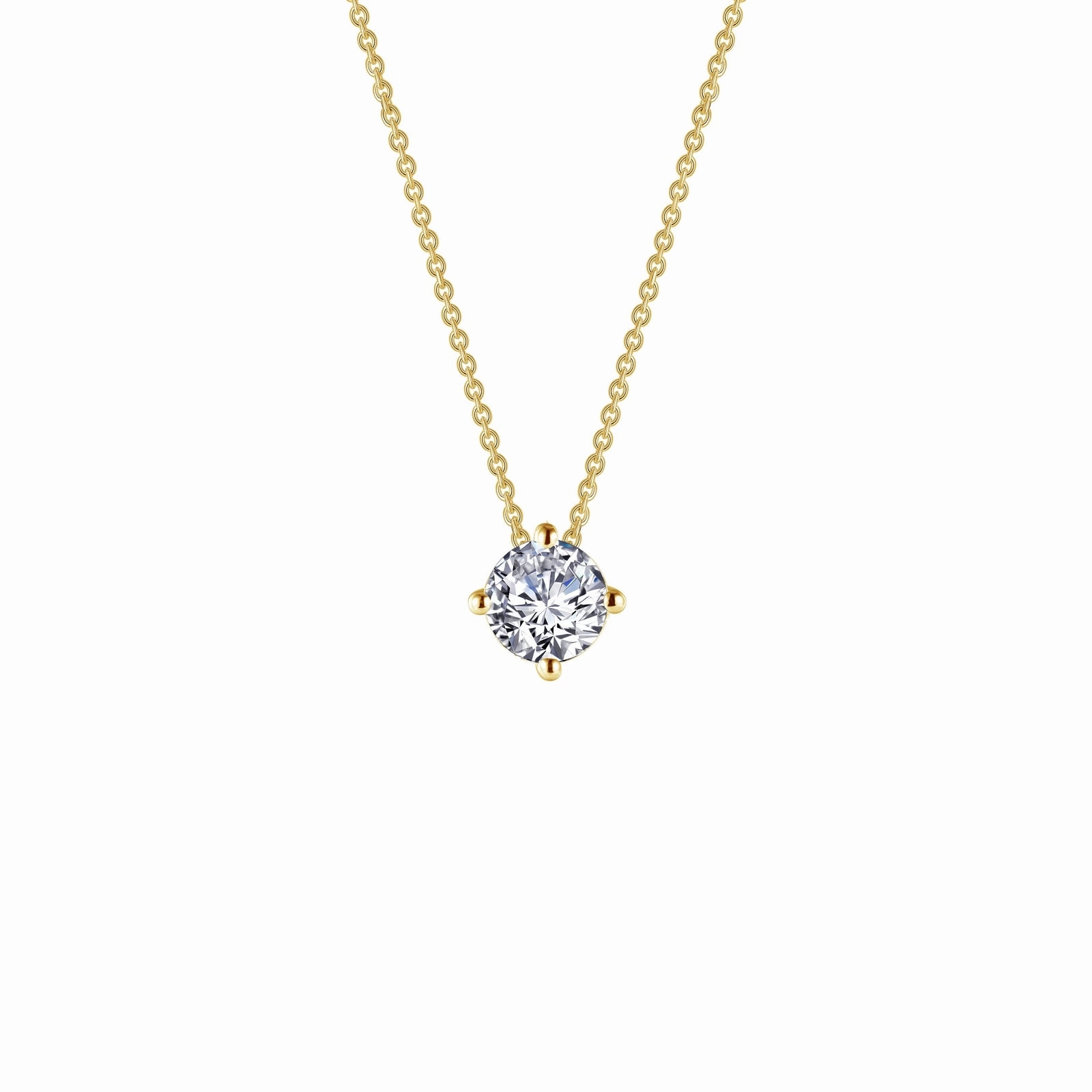 Lafonn Classic Round Diamond Necklace N0173CLG20