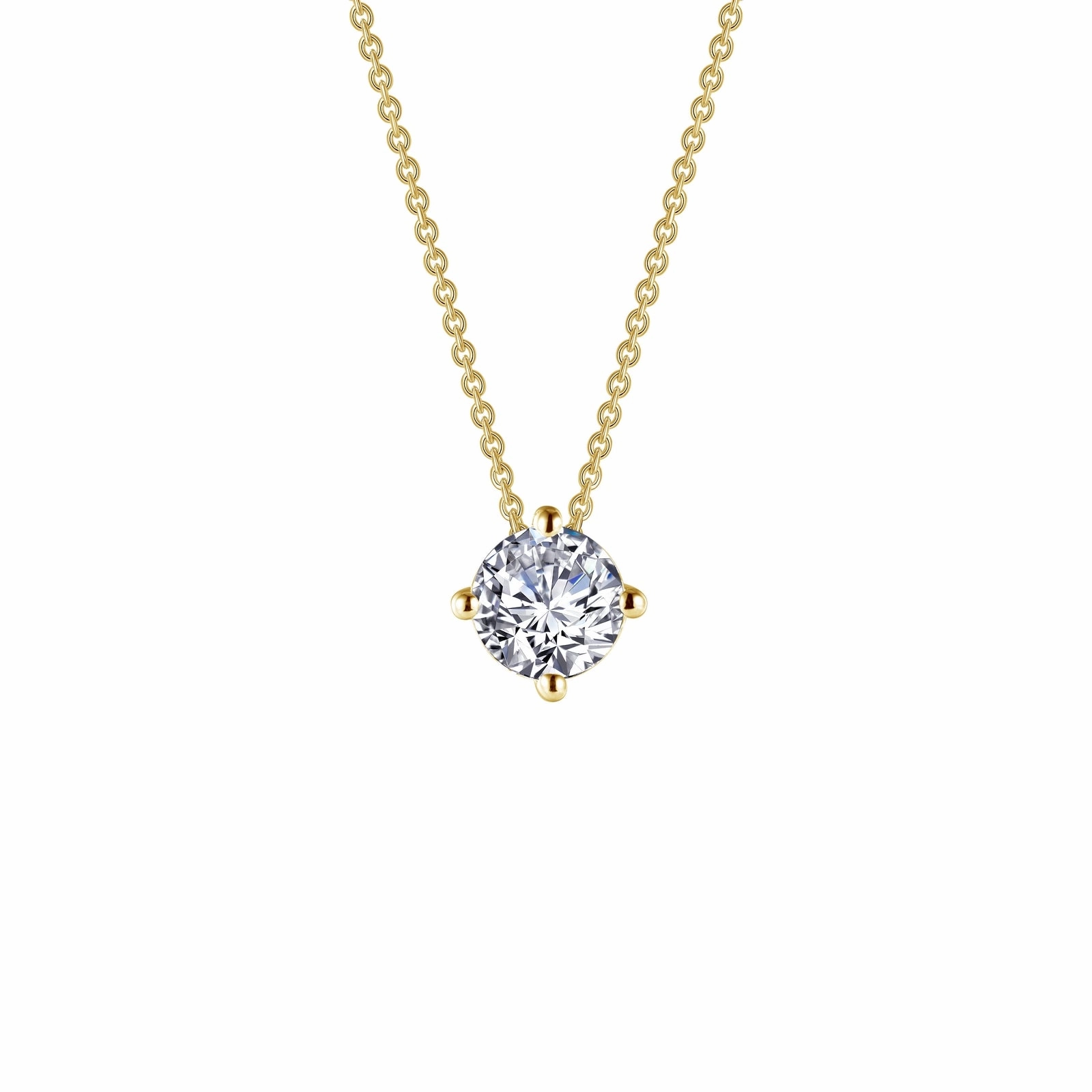 Lafonn Classic Round Diamond Necklace N0175CLG20
