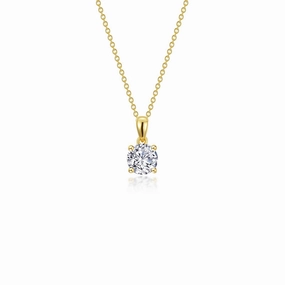 Lafonn Classic Round Diamond Necklace N0302CLG20