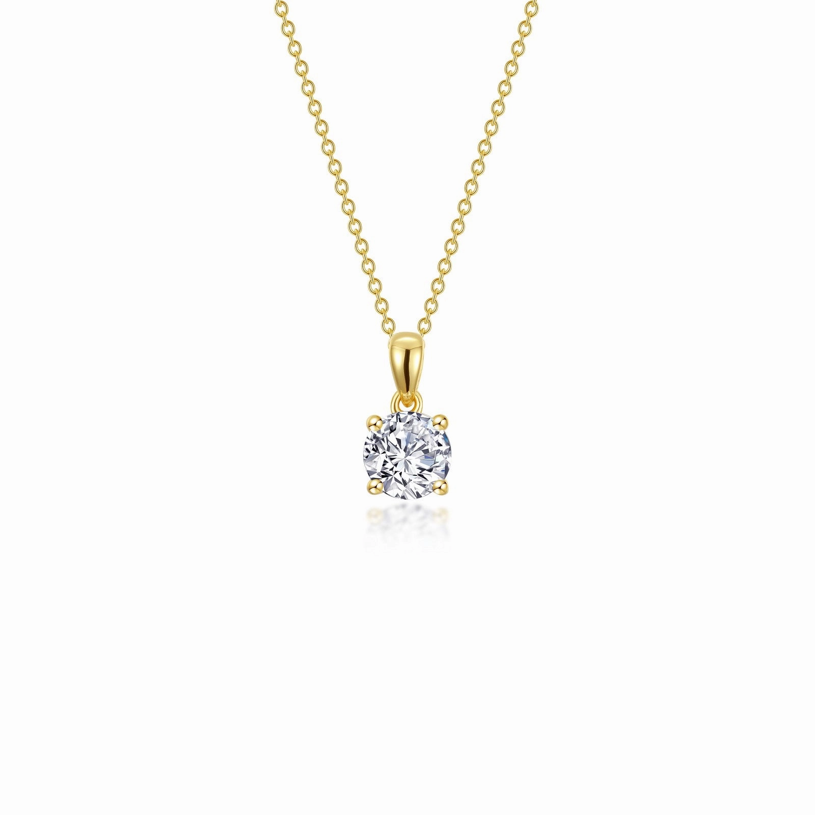 Lafonn Classic Round Diamond Necklace N0302CLG20