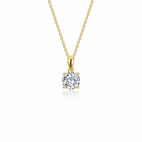 Lafonn Classic Round Diamond Necklace N0304CLG20