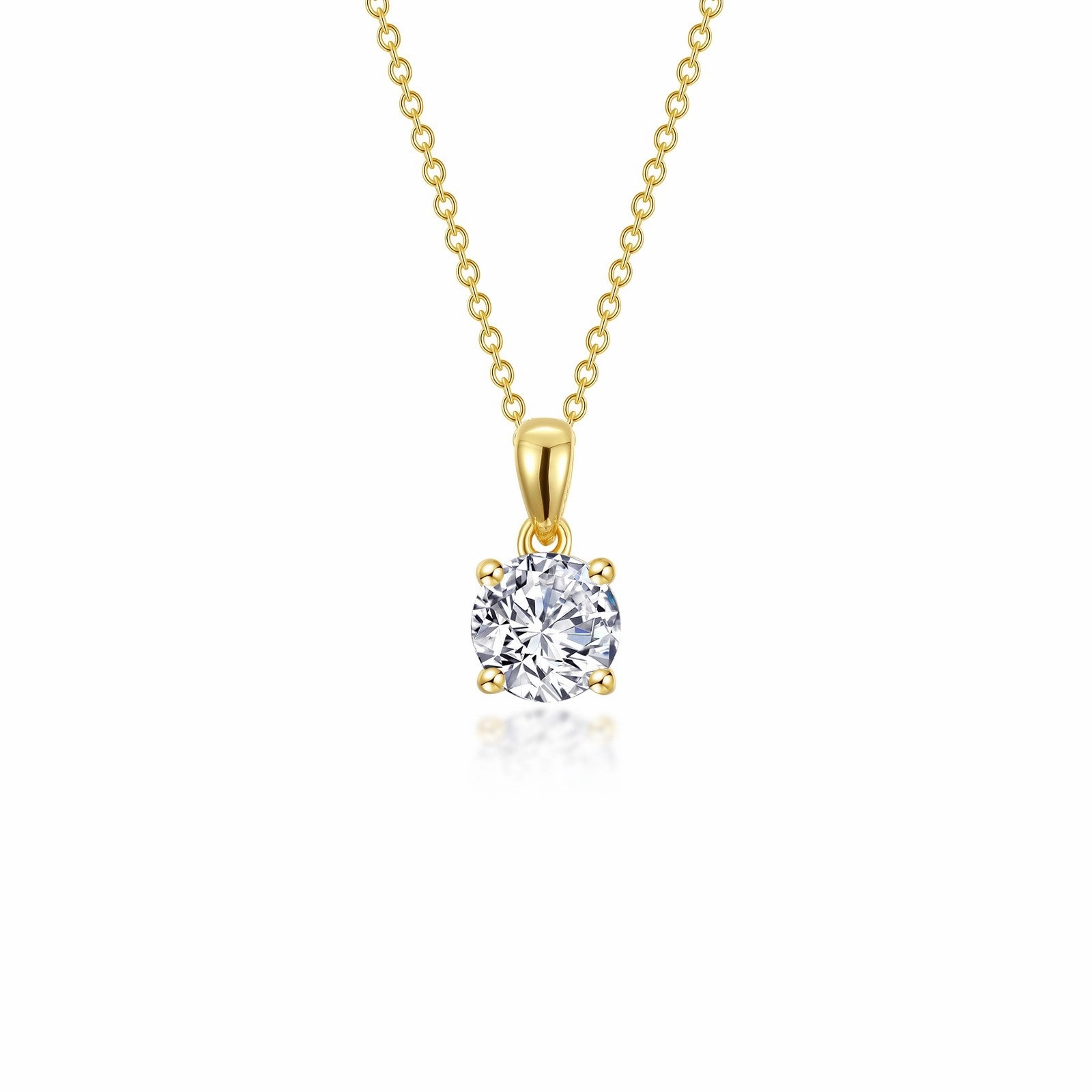 Lafonn Classic Round Diamond Necklace N0305CLG20