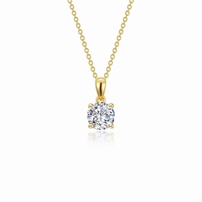 Lafonn Classic Round Diamond Necklace N0305CLG20