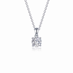 Lafonn Classic Round Diamond Necklace N0305CLP20