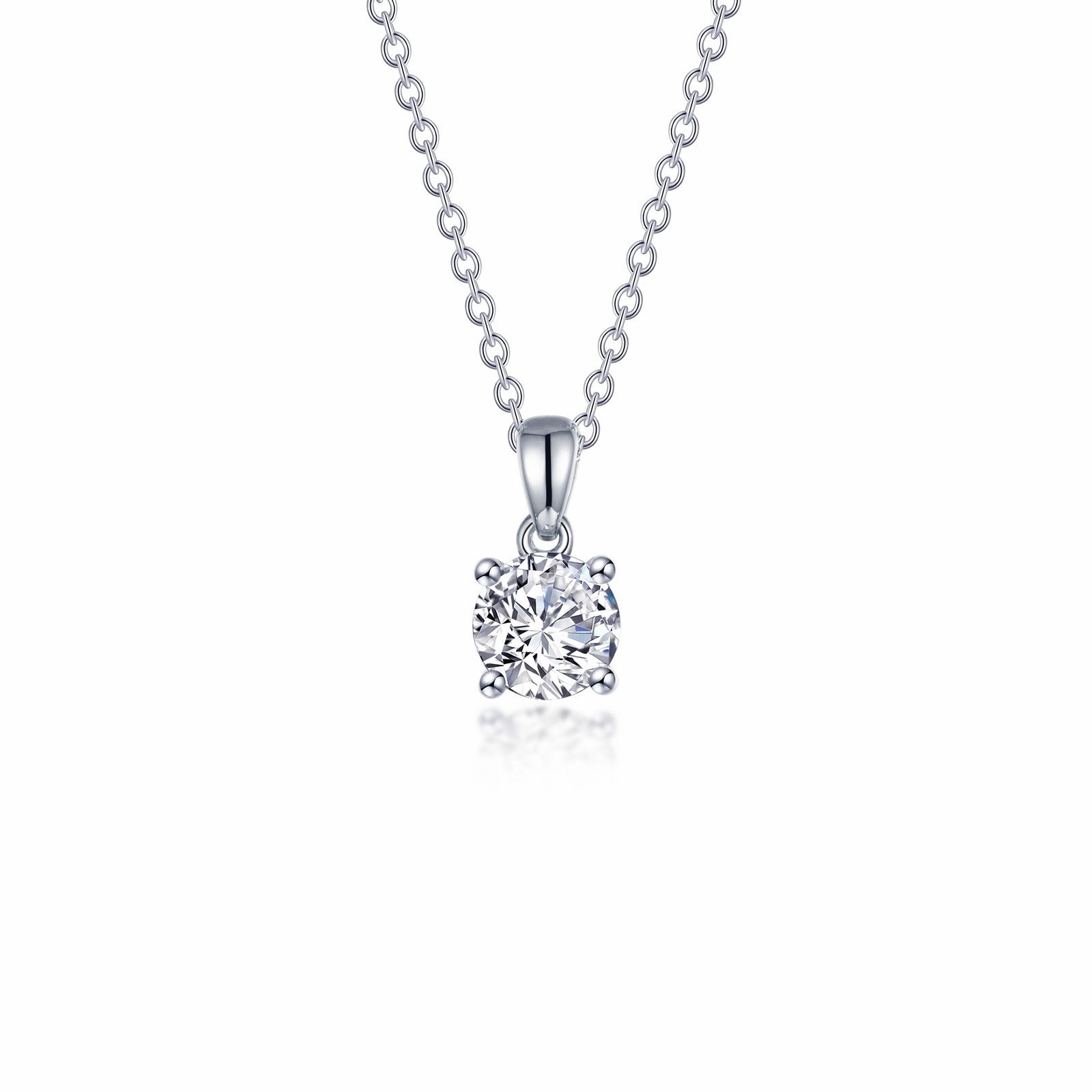 Lafonn Classic Round Diamond Necklace N0305CLP20