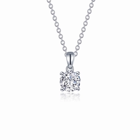 Lafonn Classic Round Diamond Necklace N0306CLP20