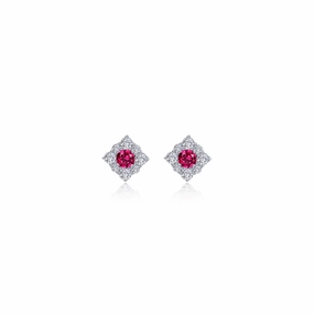 Lafonn Classic Ruby Earring E0596CRP00