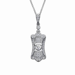 Lafonn Heritage Diamond Necklace P0229CLP20