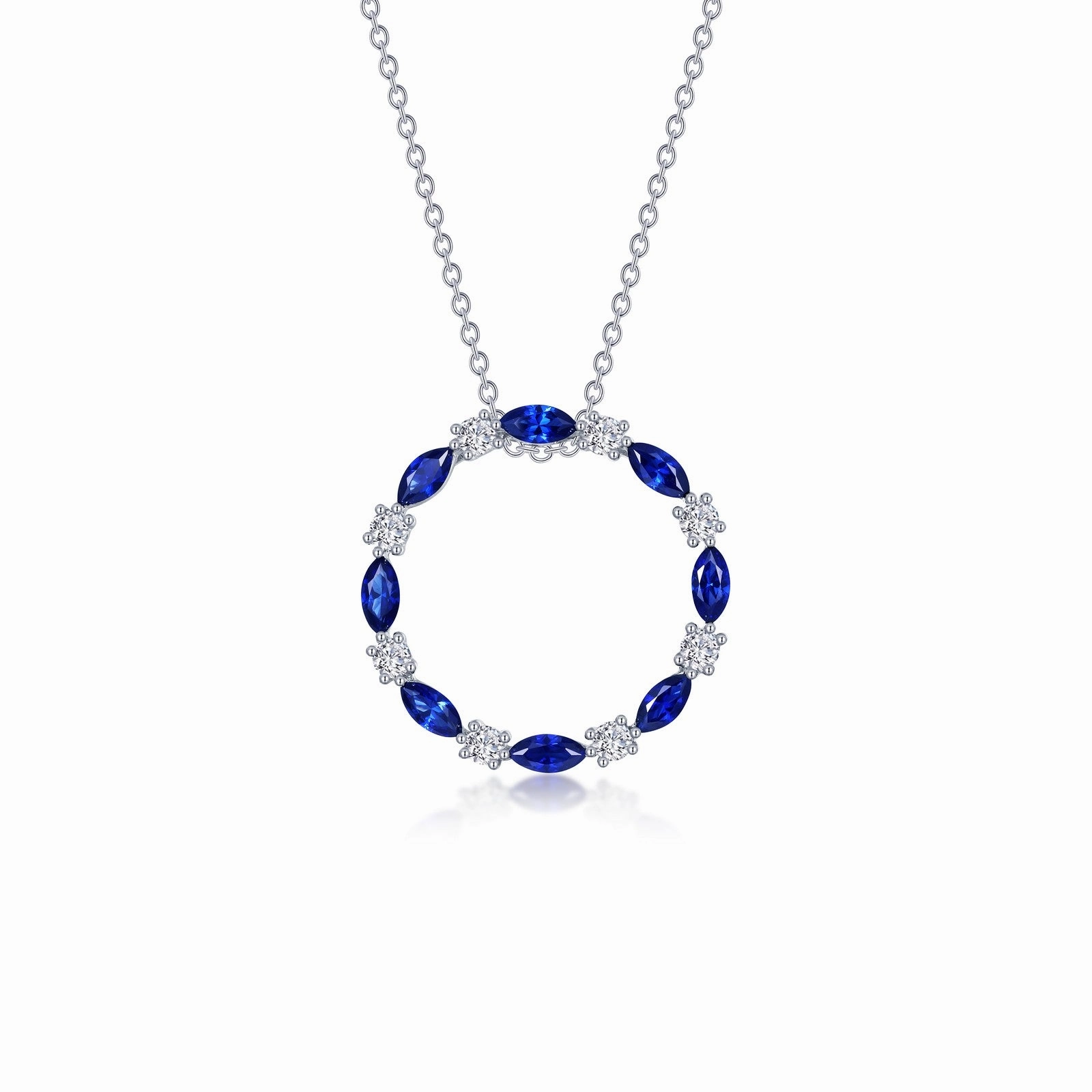 Lafonn Kaleidoscope Blue Necklace SYN018SP20