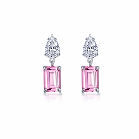 Lafonn Kaleidoscope Emerald Ruby #1.5 Ruby Corundum Earring SYE027PP00