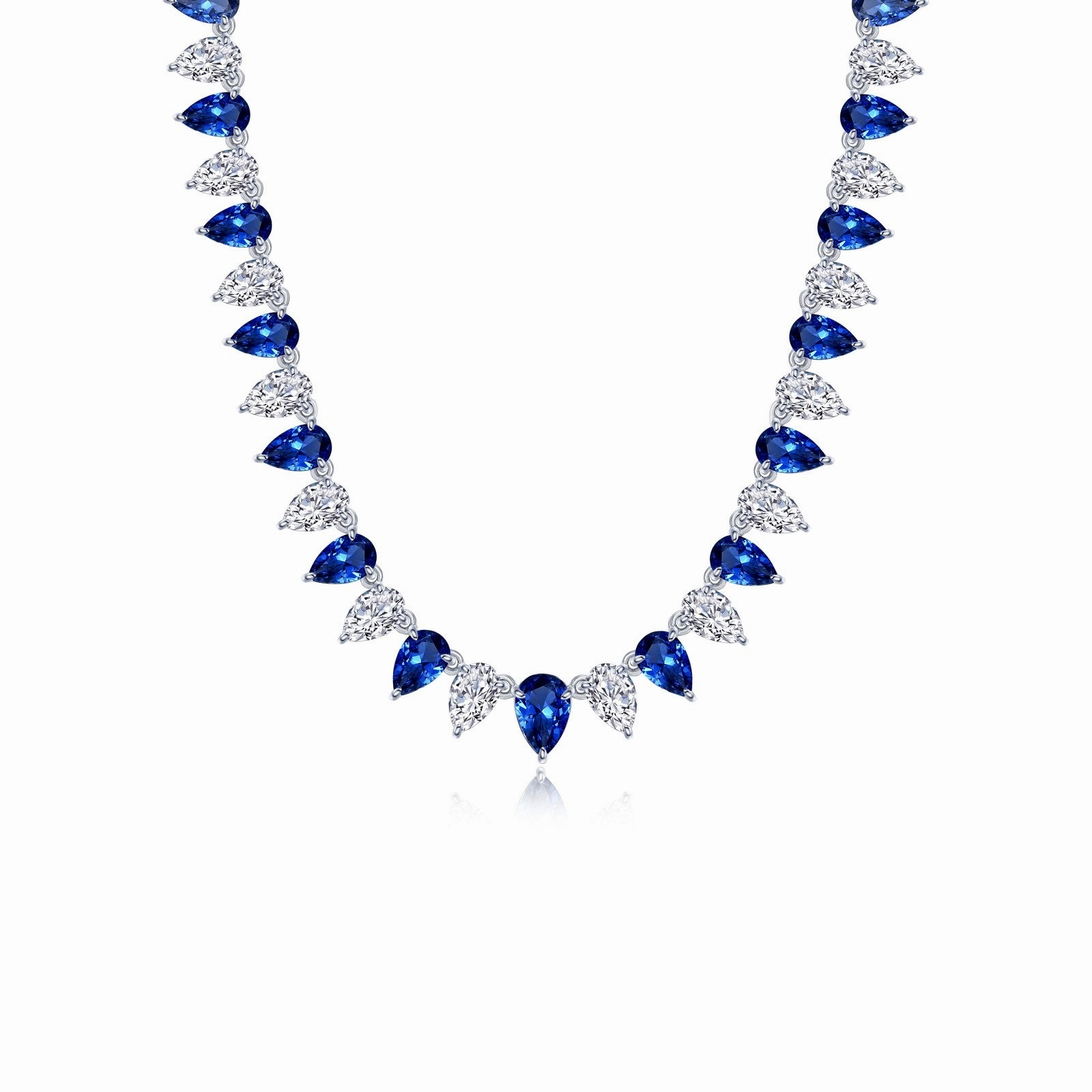 Lafonn Kaleidoscope Sapphire Necklace SYN029SP16