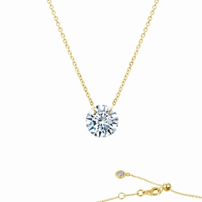 Lafonn Lassaire In Motion Round Diamond Necklace N0070CLG18