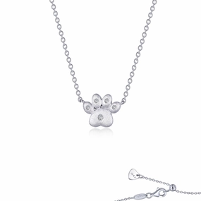 Lafonn Precious Paws Diamond Necklace LV008CLP20