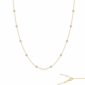 Lafonn Stackables Diamond Necklace N0008CLG18