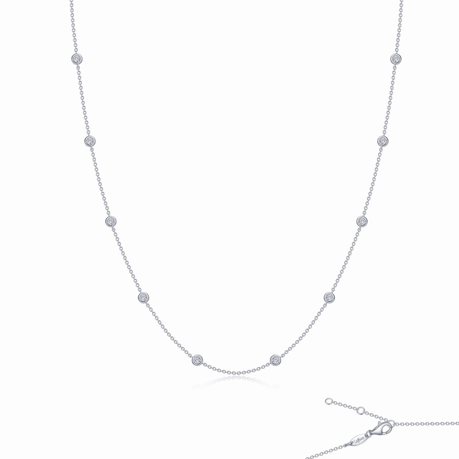 Lafonn Stackables Diamond Necklace N0008CLP20
