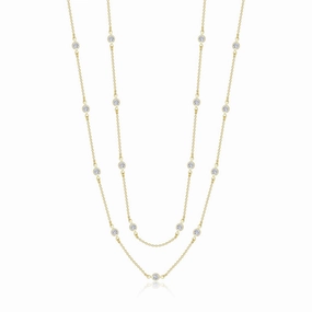 Lafonn Stackables Diamond Necklace N0016CLG36