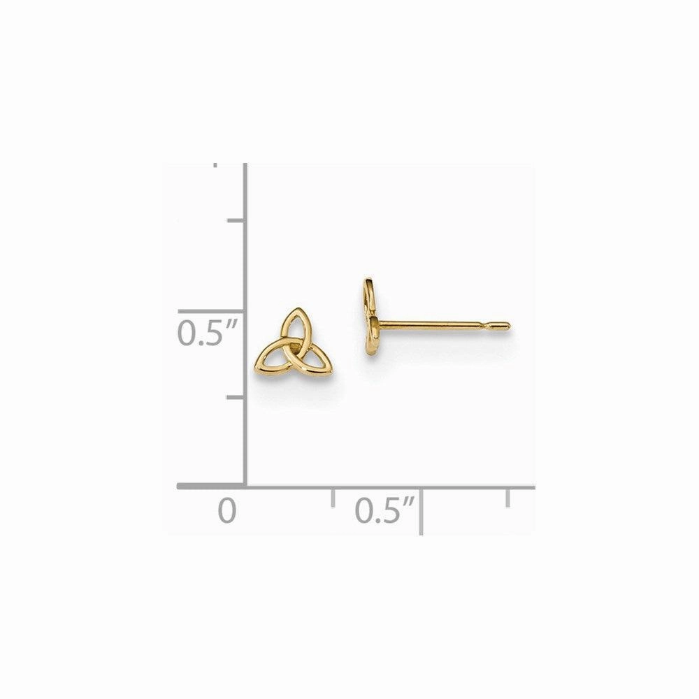 Madi K Kid's 14k   Celtic Knot Post Earrings