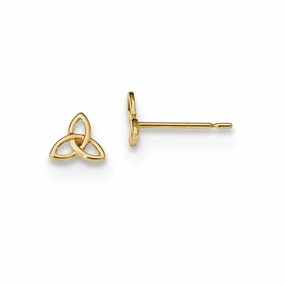 Madi K Kid's 14k   Celtic Knot Post Earrings