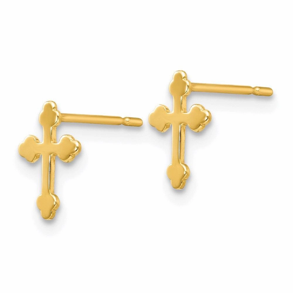 Madi K Kid's 14k   Cross Post Earrings