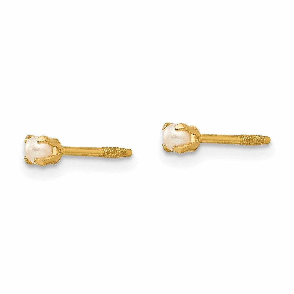 Madi K Kid's 14k  Baby FW Cultured Pearl Earrings