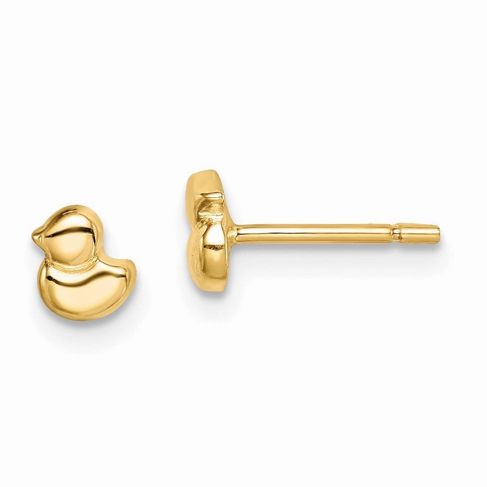 Madi K Kid's 14k  Duck Post Earrings