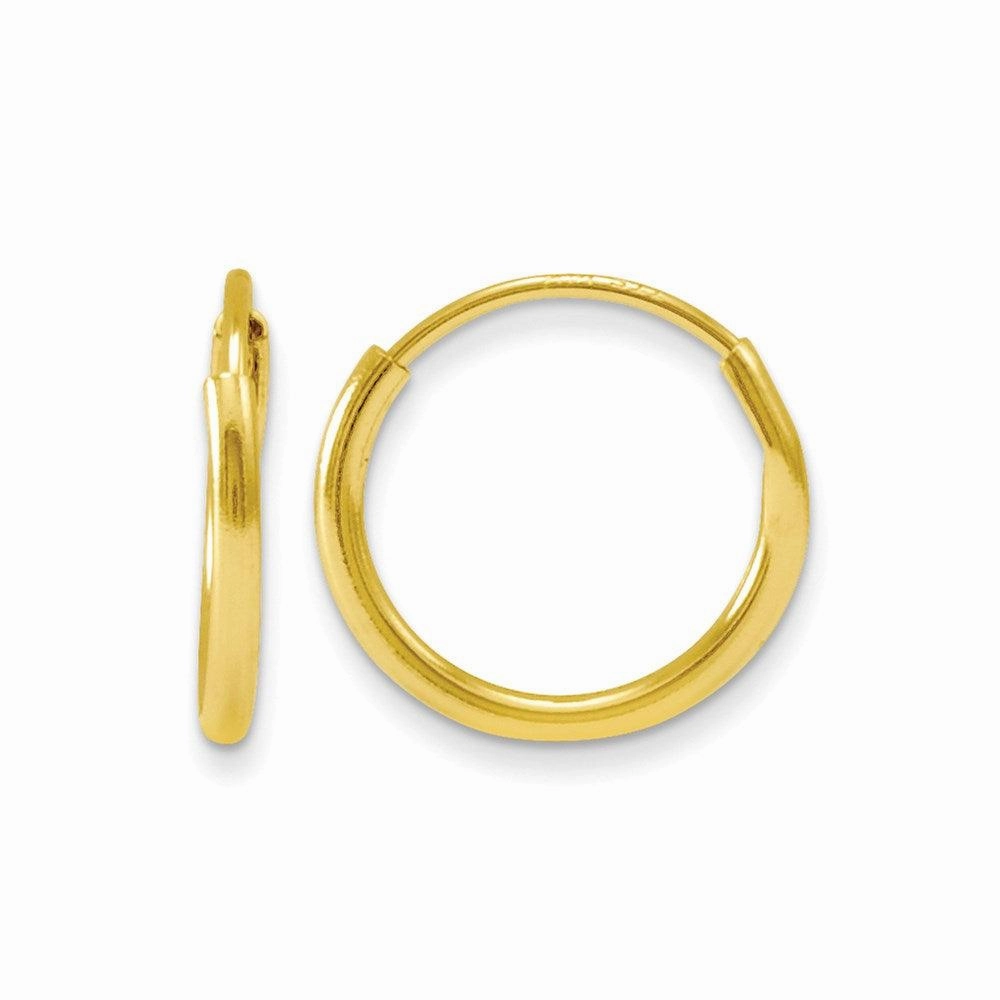 Madi K Kid's 14k  Endless Hoop Earrings
