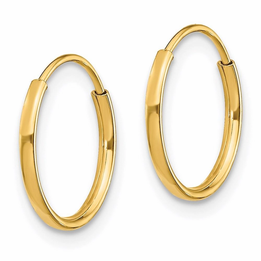 Madi K Kid's 14k  Endless Hoop Earrings
