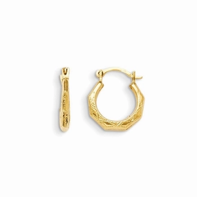 Madi K Kid's 14k  Hinged Earrings