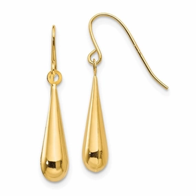 Madi K Kid's 14k  Teardrop Dangle Earrings