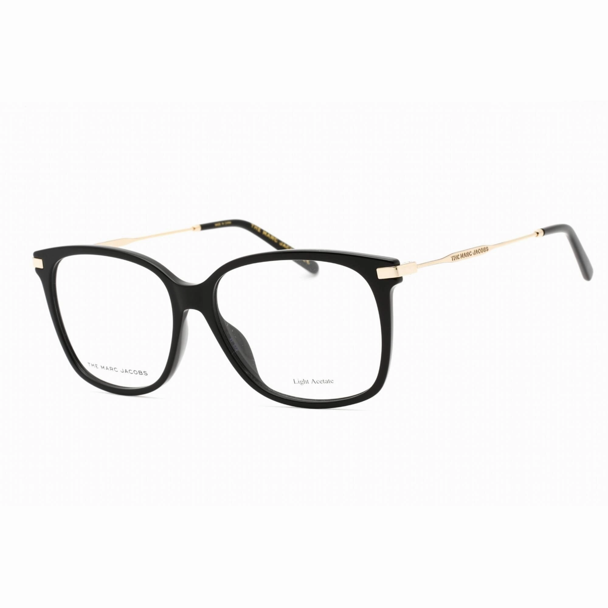 Marc Jacobs Women's Eyeglasses - Black Plastic Rectangular Frame | MARC 562 0807 00