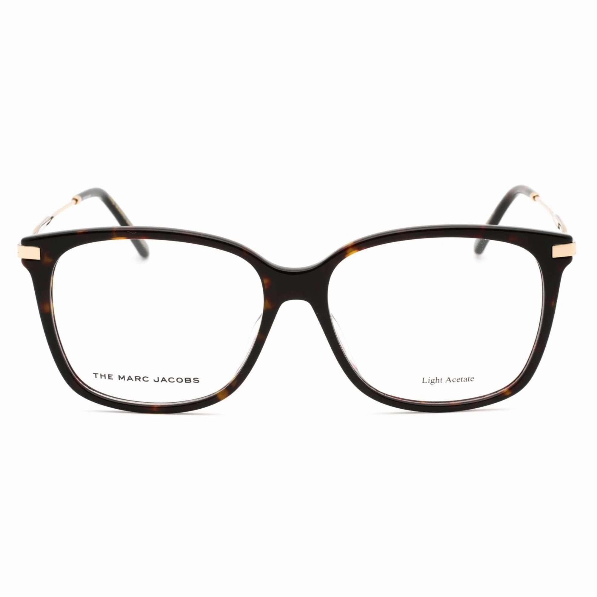 Marc Jacobs Women's Eyeglasses - Havana Plastic Full Rim Frame | MARC 562 0086 00