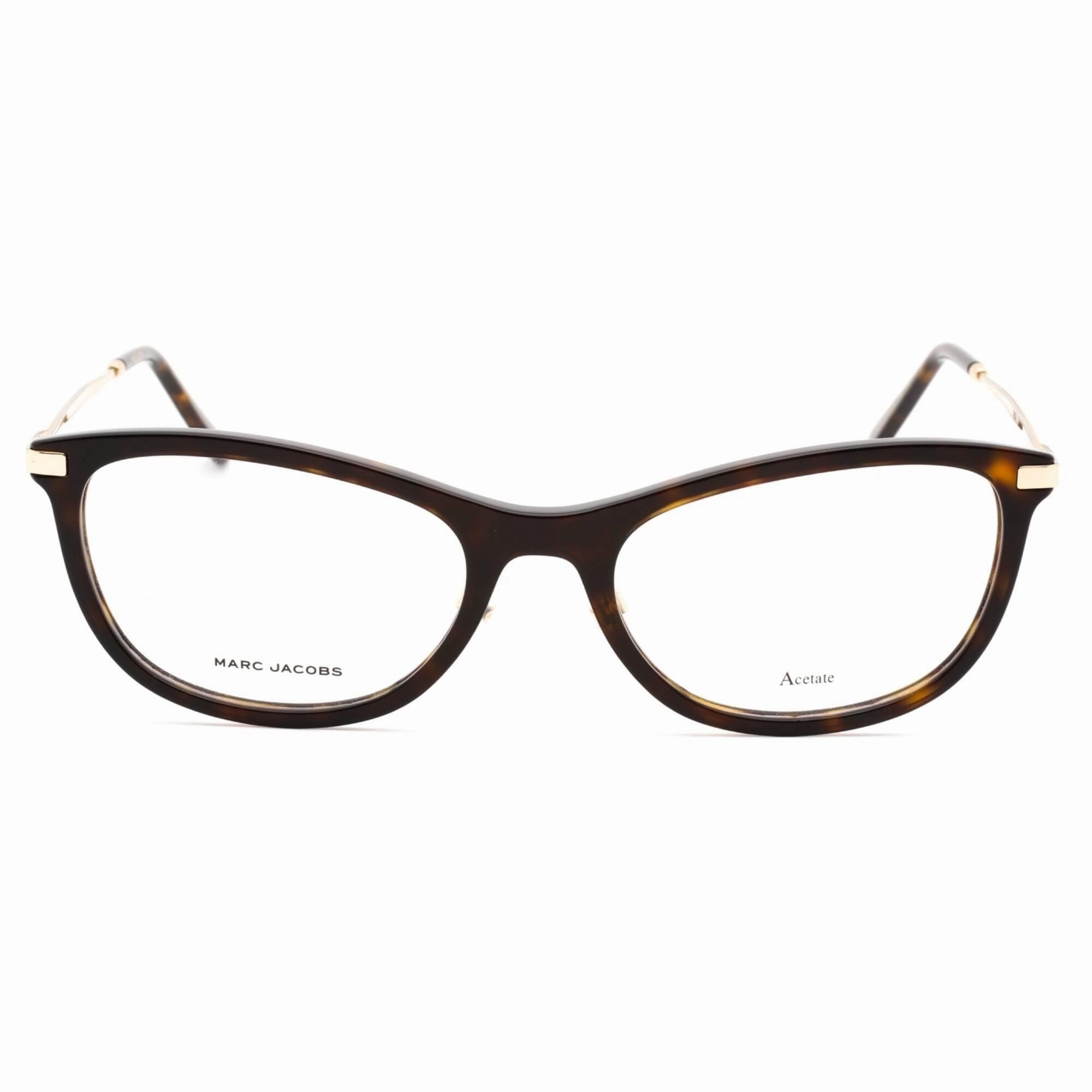 Marc Jacobs Women's Eyeglasses - Havana Plastic Full Rim Frame | MARC 668/G 0086 00