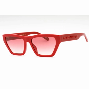 Marc Jacobs Women's Sunglasses - Red Plastic Cat Eye Full Rim | MARC 657/S 0C9A TX