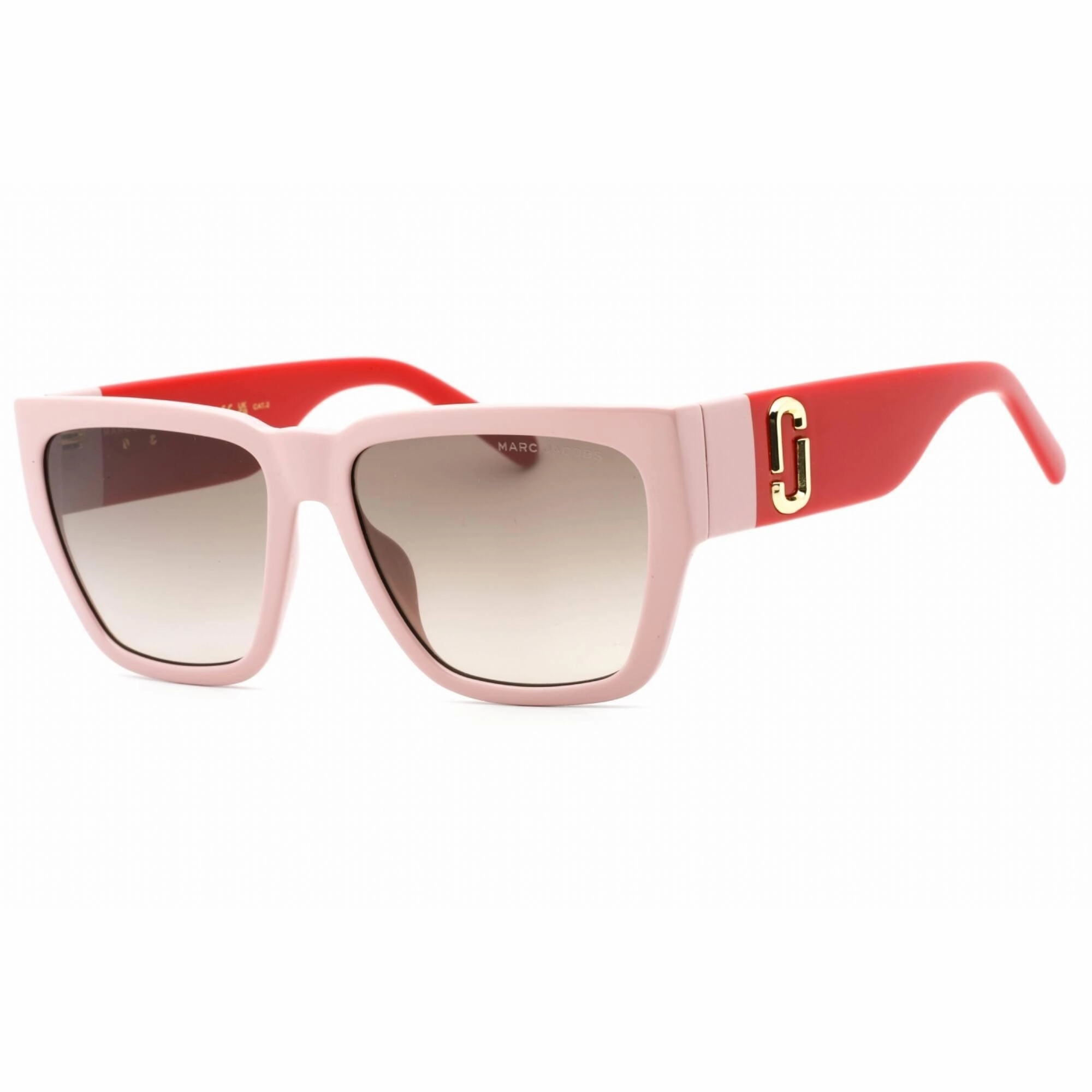 Marc Jacobs Women's Sunglasses Pink Red Plastic Full Rim Frame | MARC 646/S 0C48 HA