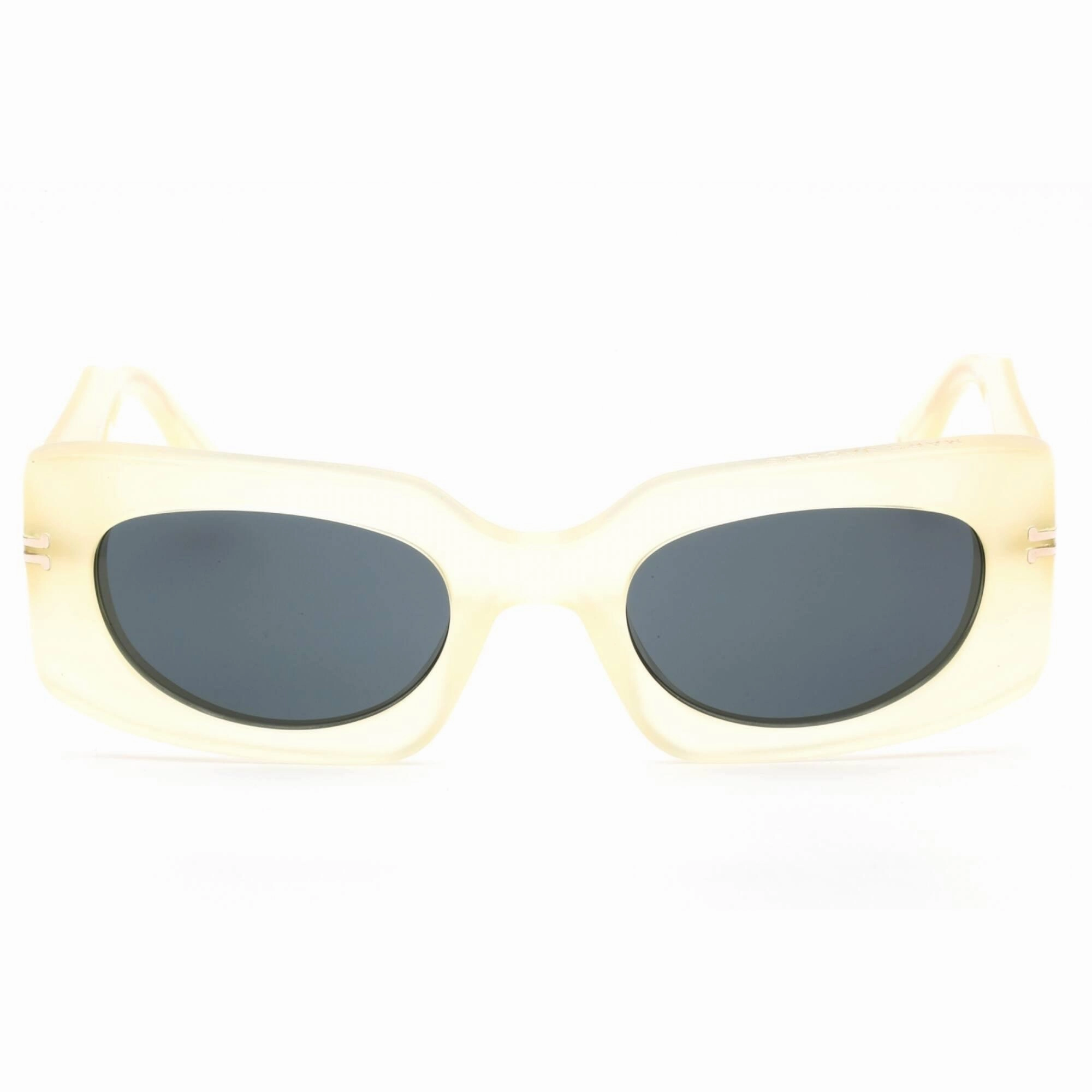 Marc Jacobs Women's Sunglasses Yellow Full Rim Rectangular Frame | MJ 1075/S 040G IR