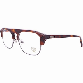 MCM Women's Eyeglasses - Havana Square Full-Rim Plastic Frame | MCM 2700 214