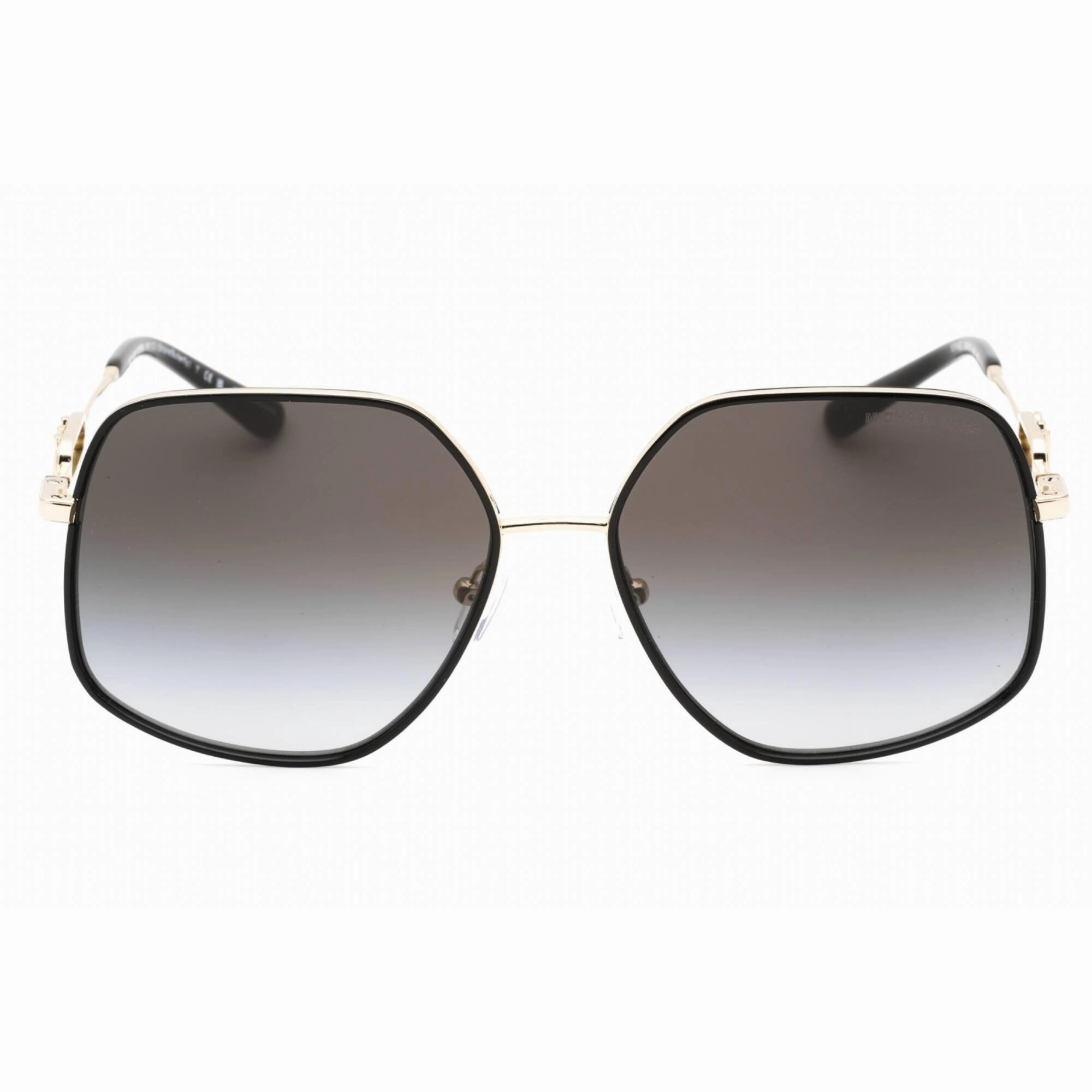 Michael Kors Women's Sunglasses - Light Gold/Black Square Frame | 0MK1127J 10148G