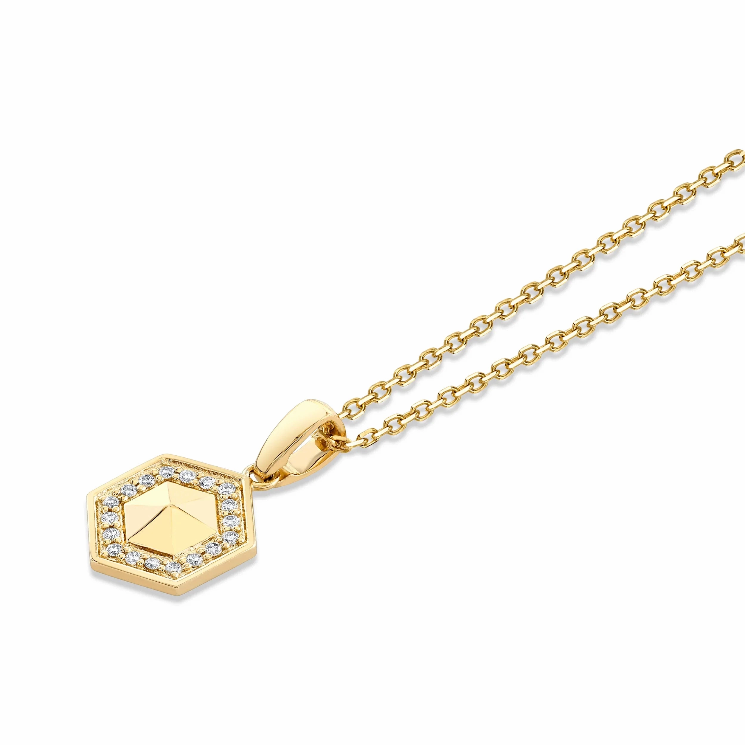 Mini Hex Necklace P508