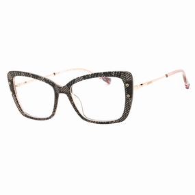 Missoni Women's Eyeglasses - Black Nude Butterfly Plastic/Metal | MIS 0028 0KDX 00