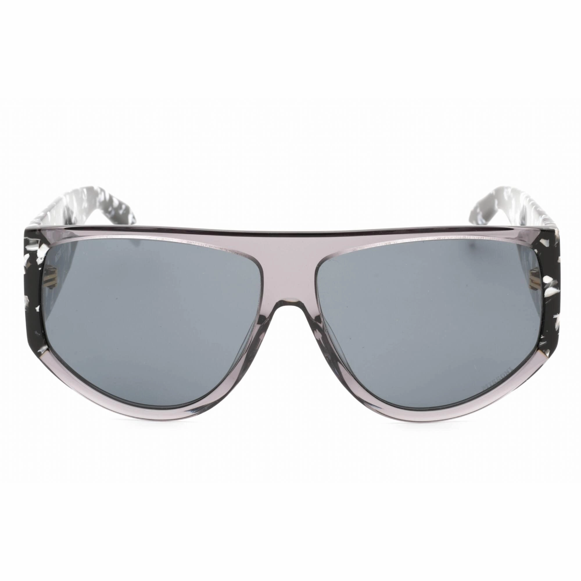 Missoni Women's Sunglasses - Grey Marble Black Full Rim Frame | MIS 0165/S 0UHX IR