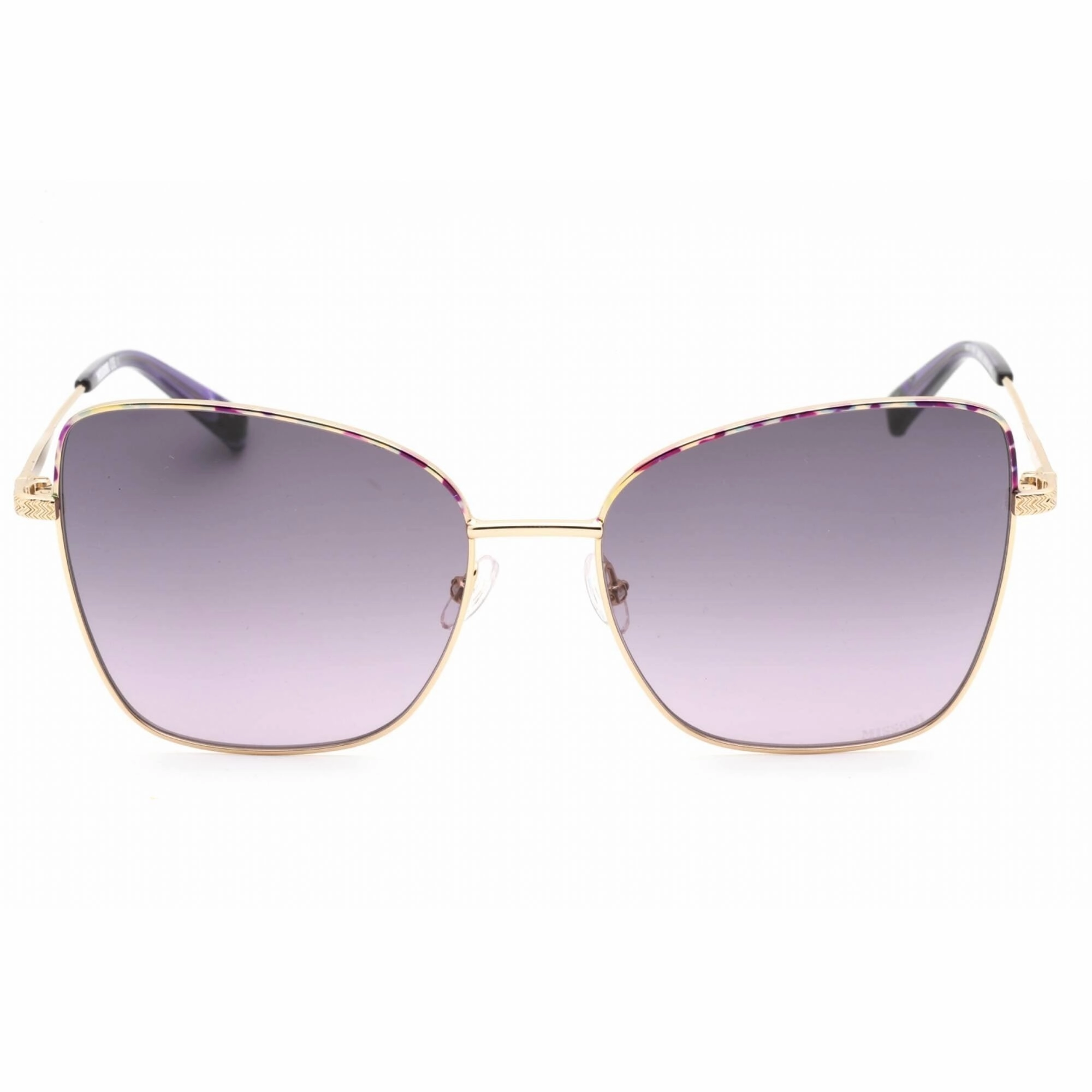 Missoni Women's Sunglasses - Violet Havana Gold Cat Eye Frame | MIS 0138/S 08Q4 DG